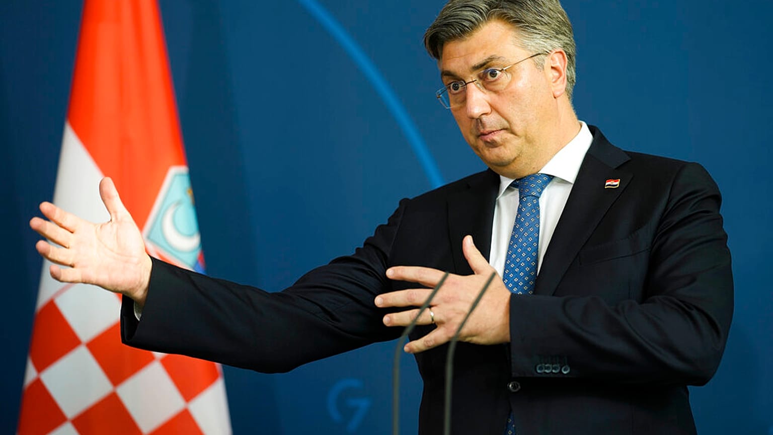 Croatian Prime Minister Andrej Plenkovic