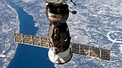 A Soyuz capsule of the International Space Station (ISS).