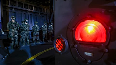 Exercice militaire dans la ville de Kaohsiung, à Taïwan - 12.01.2023