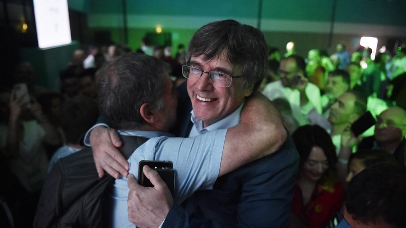 Carles Puidemont, le 4 juin 2022, à Argelès-sur-Mer (France).