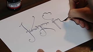 La calligraphie géorgienne, un héritage du 5ème siècle