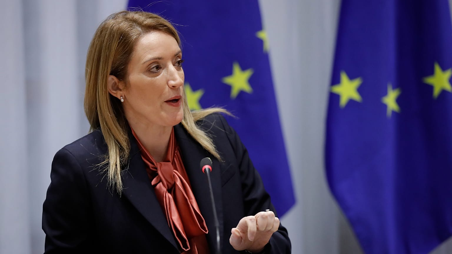 Avrupa Parlamentosu Başkanı Roberta Metsola