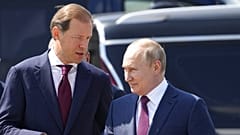 Manturov és Putyin 2021-ben
