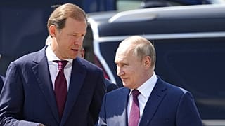 Manturov és Putyin 2021-ben
