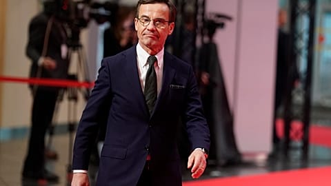 Swedish Prime Minister Ulf Kristersson has promised to uphold fundamental European values over the country's six-month EU presidency. 