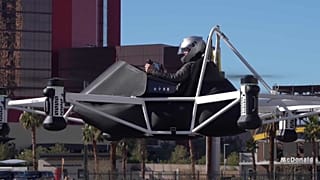Das elektrische Senkrechtstart- und -landeflugzeug (eVTOL) Ryse Recon