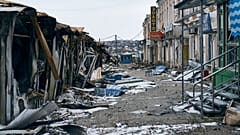 Ucraina, Bakhmut distrutta