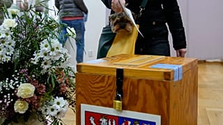 Los ciudadanos checos votan en las Elecciones presidenciales de la República Checa