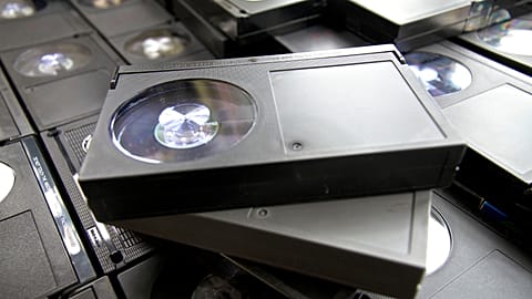 A Betamax tape