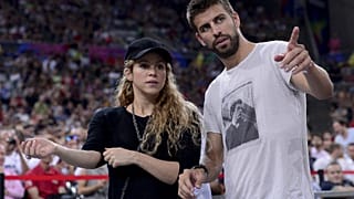 Şarkıcı Shakira, eski sevgilisi Gerard Pique ile birlikte (arşiv)