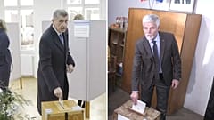 Andrej Babis (izquierda) y Petr Pavel (derecha), los dos candidatos a la elección presidencial checa que han pasado a la segunda vuelta definitiva de finales de enero.