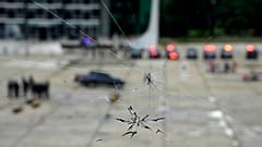 Zerstörungen nach dem Angriff auf Regierungsgebäude