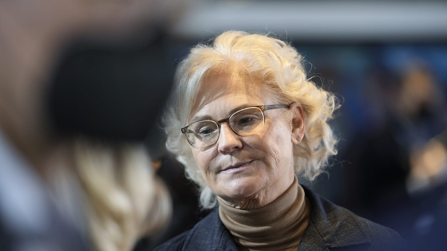 Christine Lambrecht védelmi miniszter a kabinet berlini ülésén