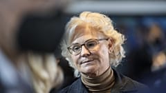 Christine Lambrecht védelmi miniszter a kabinet berlini ülésén