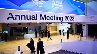 Dünya Ekonomik Forumu'nun yıllık toplantısı İsviçre'nin Davos kasabasında düzenleniyor