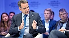 O Κυριάκος Μητσοτάκης στο Παγκόσμιο Οικονομικό Φόρουμ του Νταβός