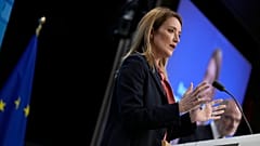 Die Präsidentin des Europäischen Parlaments, Roberta Metsola