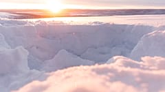 The Swedish town of Kiruna is sinking into the ground due to years of mining.
