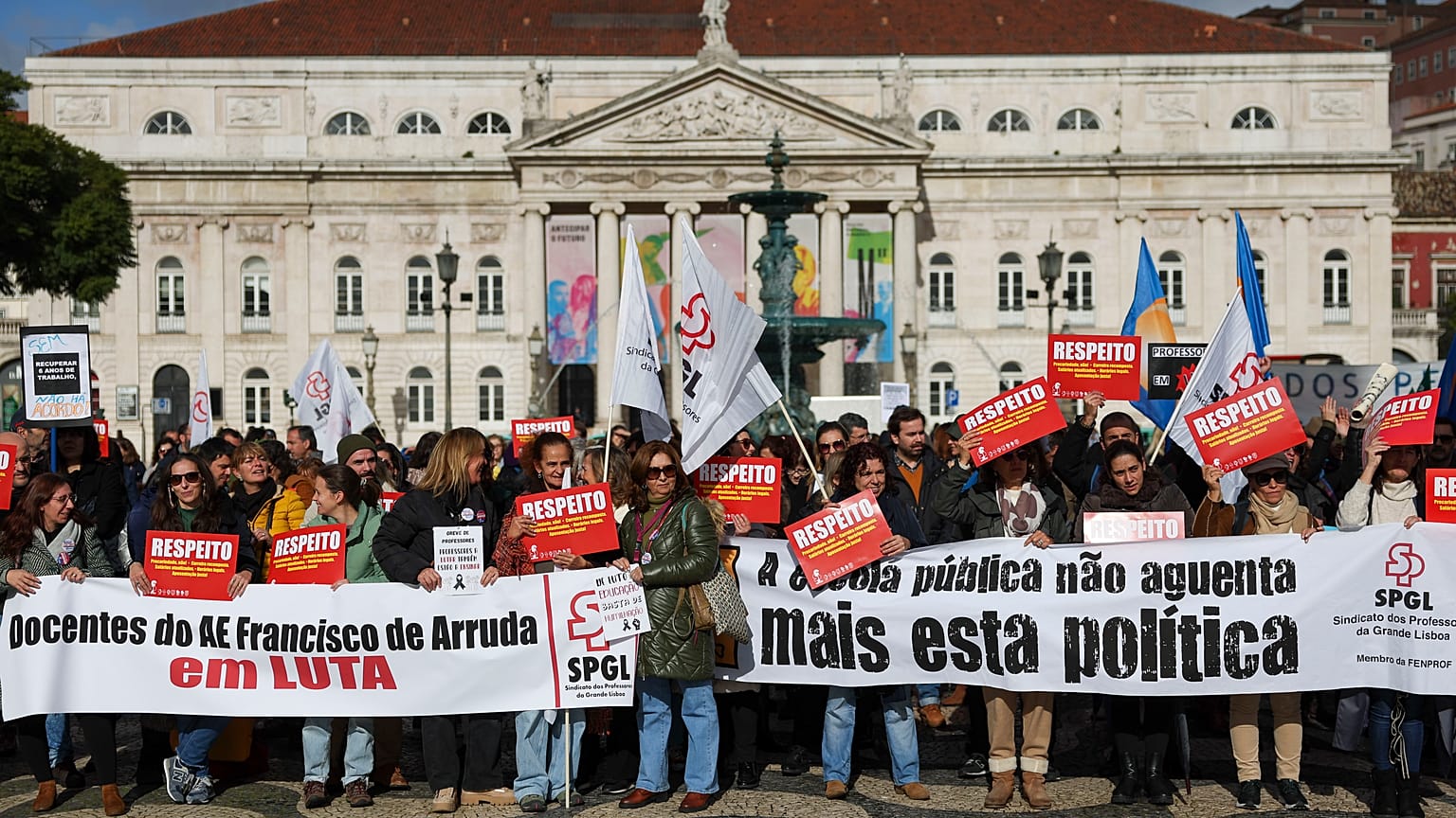 Greve de professores