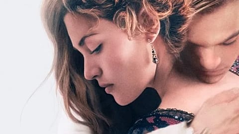 Something's amiss in the new 25th Anniversary Titanic poster...