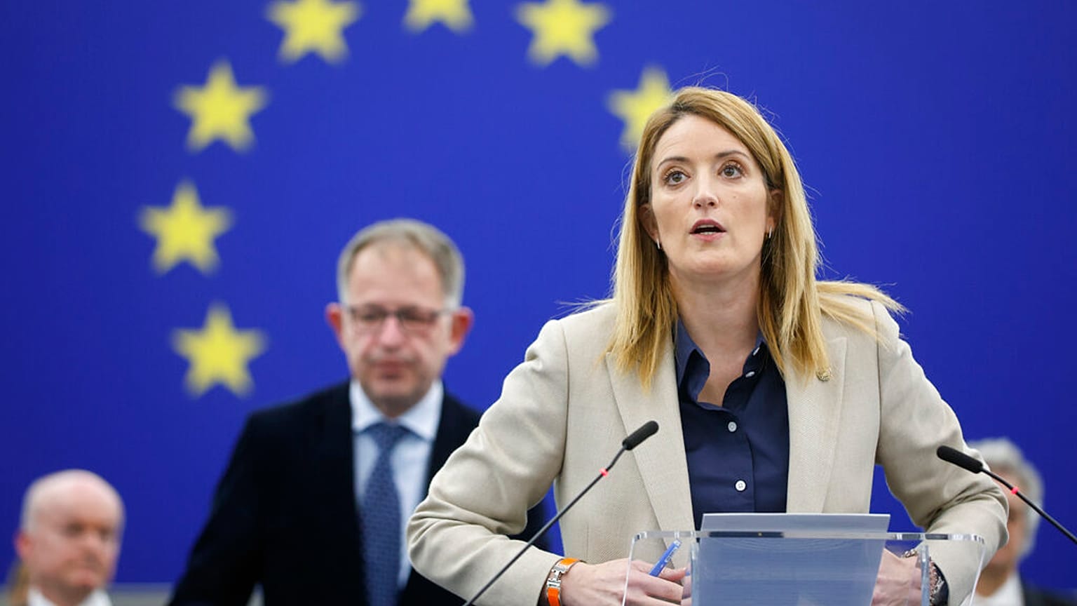 Avrupa Parlamentosu (AP) Başkanı Roberta Metsola