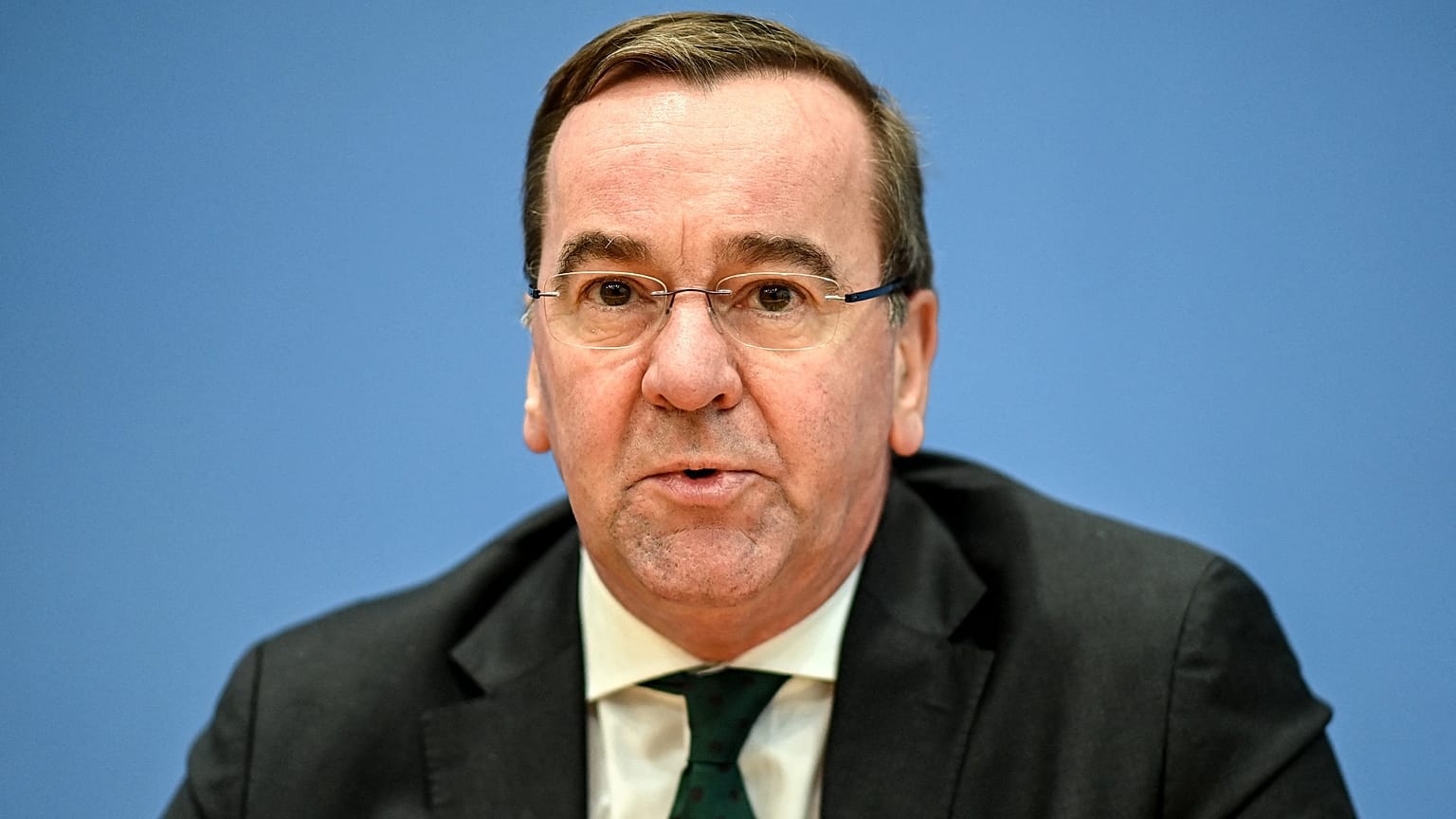 Boris Pistorius, alors ministre de l'Intérieur du land de Basse-Saxe, le 11 décembre 2020