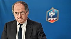 Archives : Noël Le Graët au siège de la FFF à Paris, le 12 juillet 2016