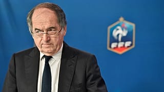 Archives : Noël Le Graët au siège de la FFF à Paris, le 12 juillet 2016