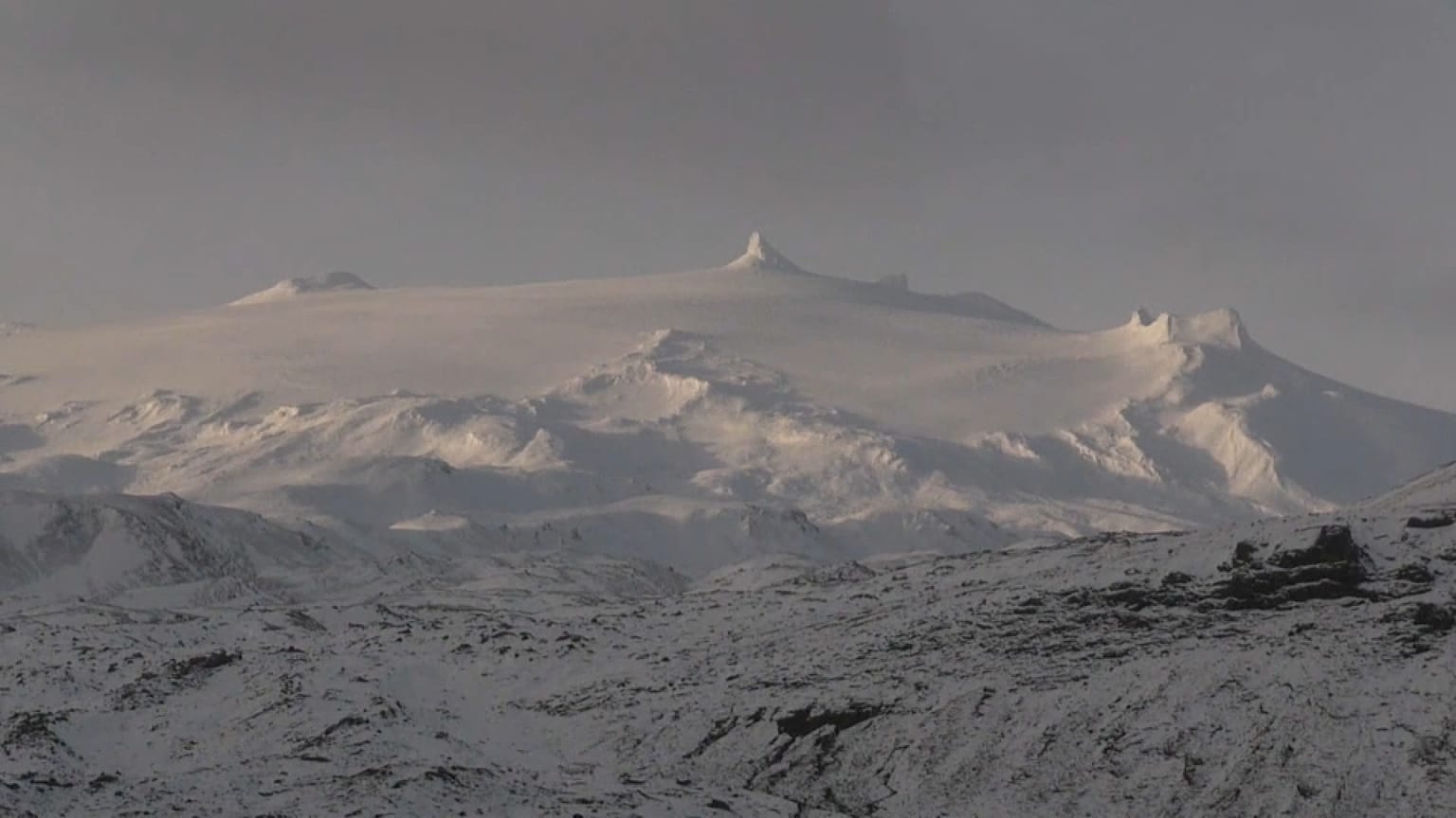 A Snæfellsjökull látképe
