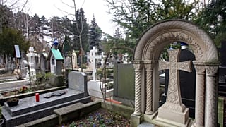 Gräber auf dem "russischen Friedhof" (2008)