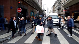 Archives : piétons à Paris le 19/12/2019