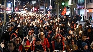 Une manifestation ce mardi à Marseille (17/01/2023)
