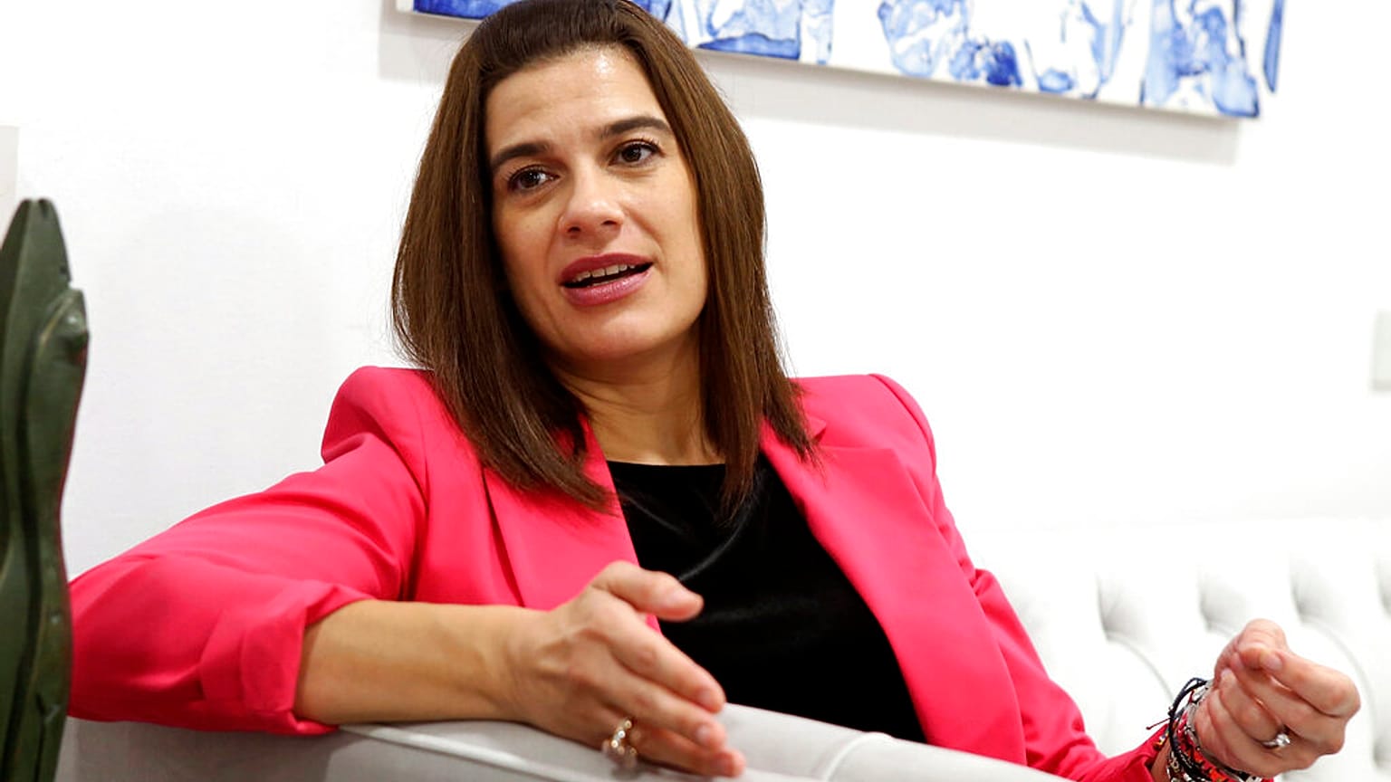 H υπουργός Ενέργειας της Κύπρου Νατάσα Πηλείδου