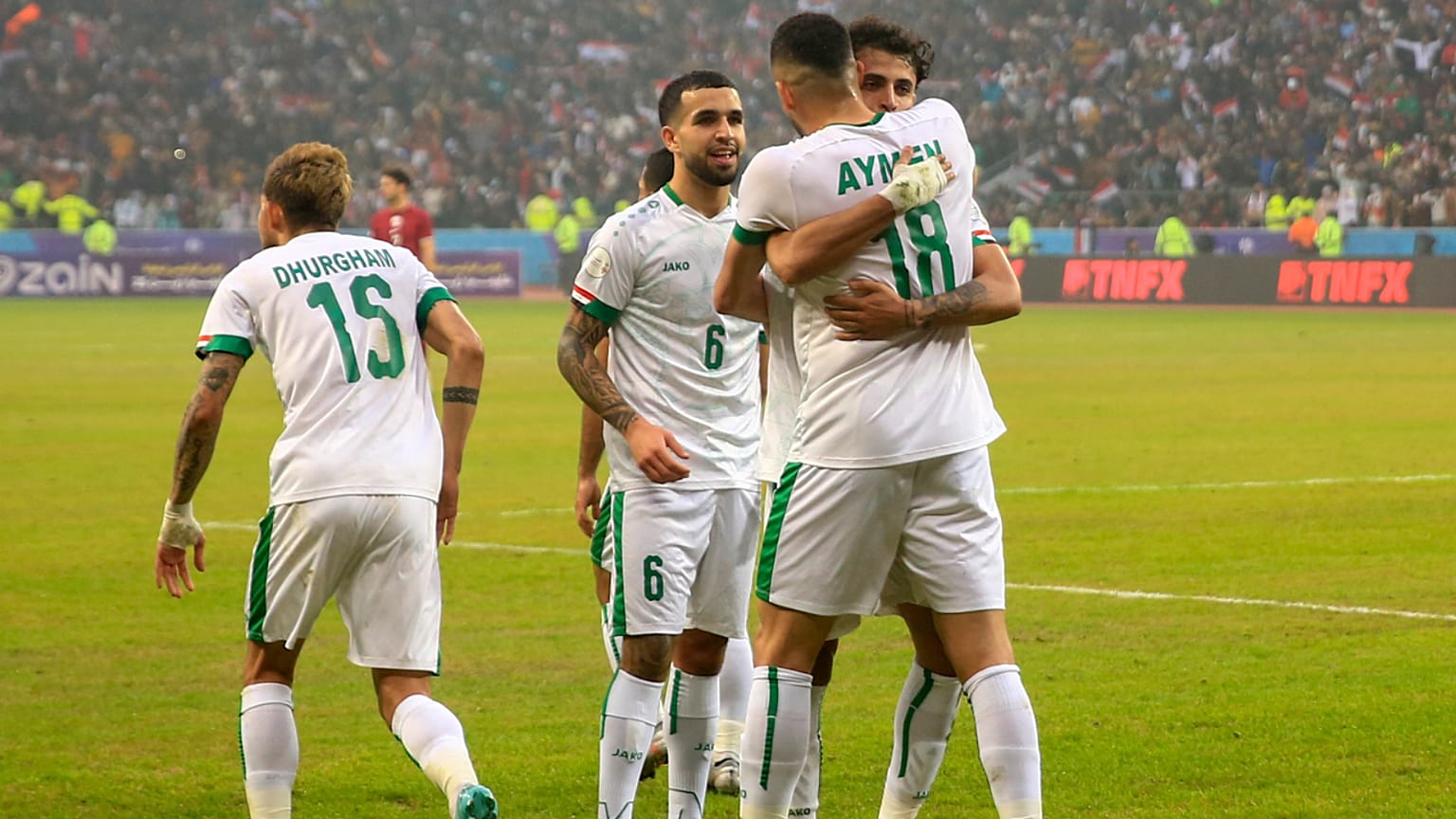 لاعبو منتخب العراق