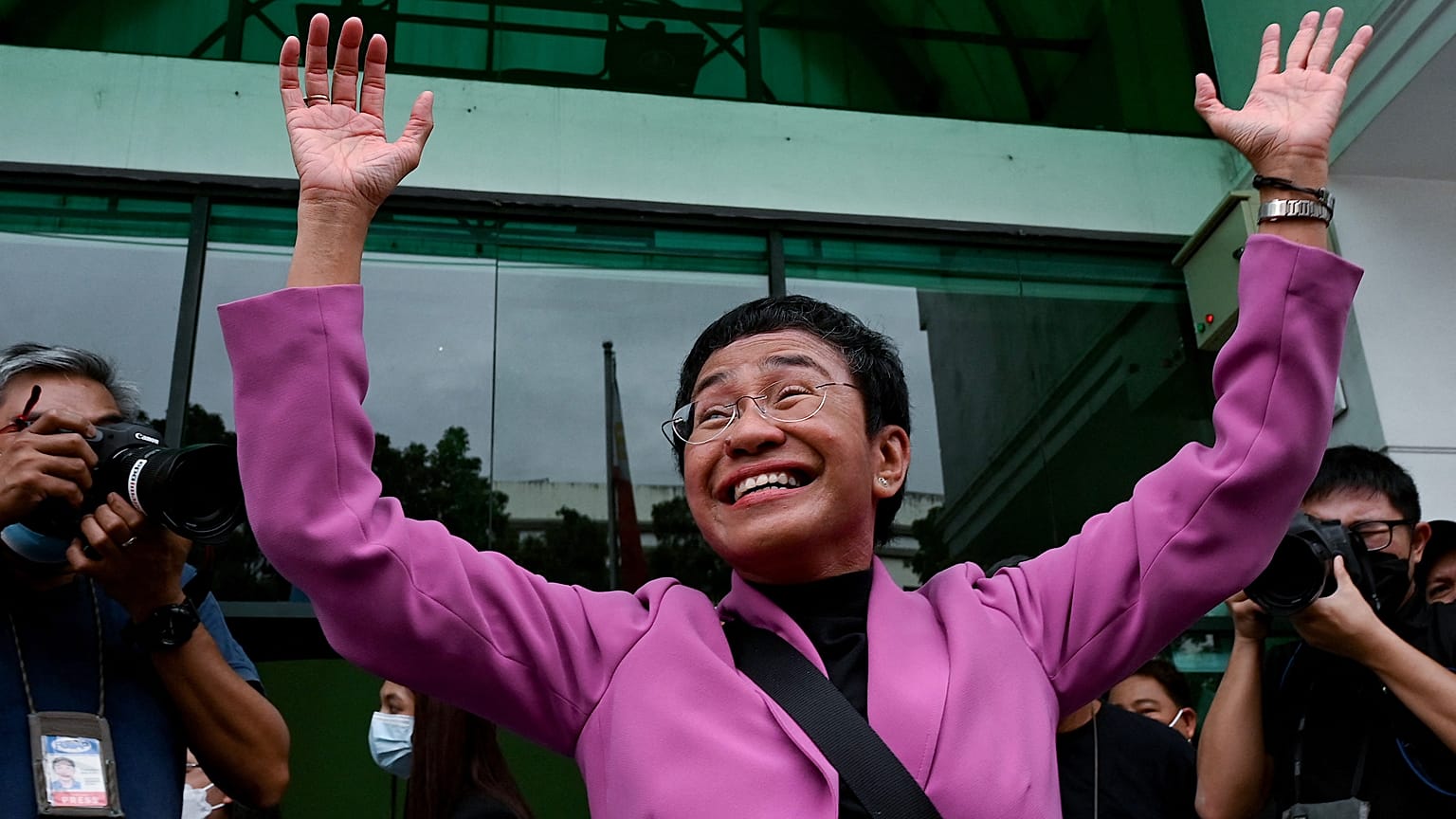 Nobel Barış Ödüllü gazeteci Maria Ressa 