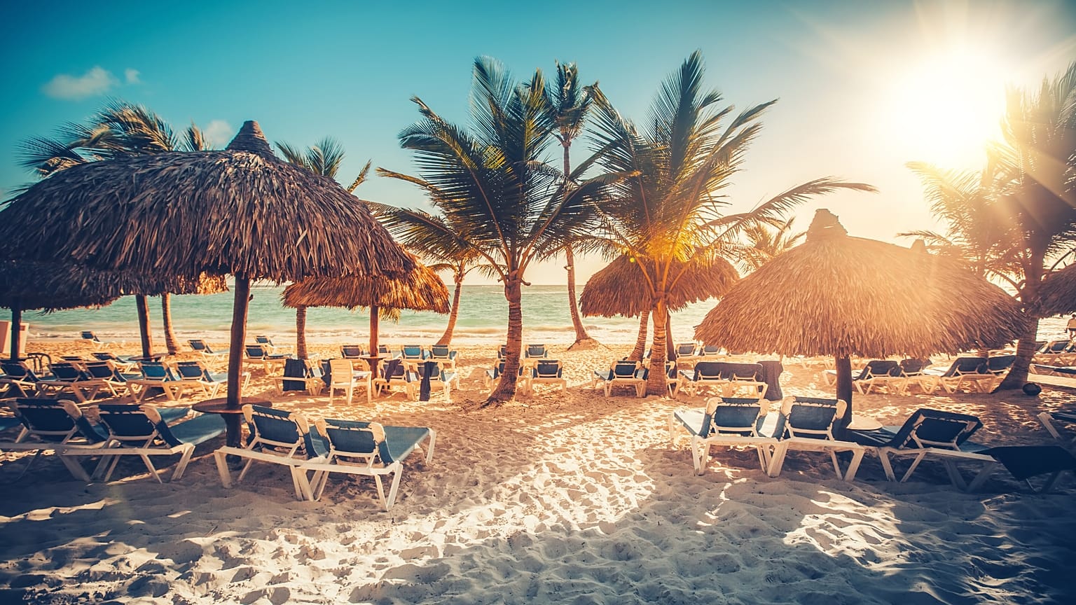 A beach resort, Dominican Republic