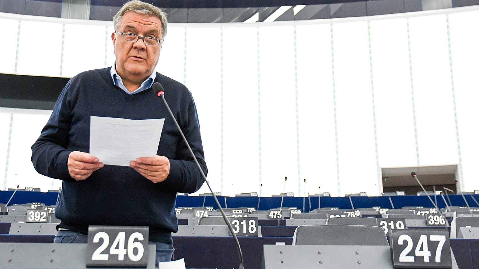 Пьер Антонио Панцери в бытность депутатом Европарламента