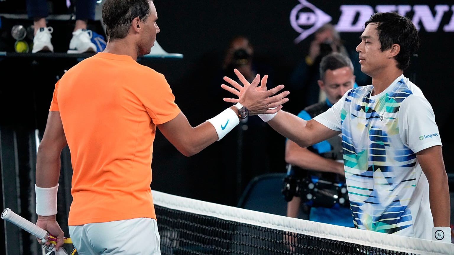 Rafael Nadal loses to American Mackenzie McDonald in the second round of the Australian Open tennis championship in Melbourne, Australia.