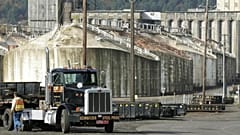 The international shipping terminal of Schnitzer Steel Industries Inc. in Portland, Oregon.