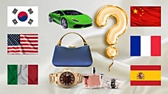 Can you guess which country is the world's biggest spender of luxury goods? 