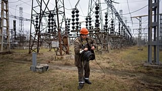 Kárelhárítás egy ukrajnai elektromos létesítményben