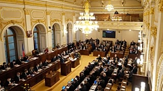 صورة أرشيفية لجلسة لبرلمان جمهورية التشيك بتاريخ 12 يناير 2022.