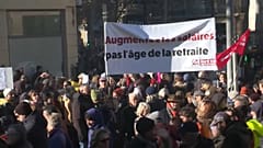 Una imagen de las protestas
