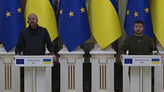 Шарль Мишель и Владимир Зеленский 