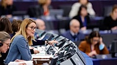 Η πρόεδρος του Ευρωπαϊκού Κοινοβουλίου Ρομπέρτα Μέτσολα