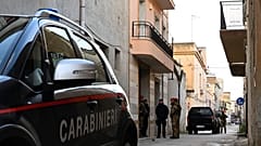 Una perquisizione in una delle abitazioni di Matteo Messina Denaro