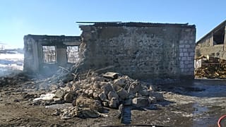 آتش‌سوزی در یک پادگان در شرق ارمنستان