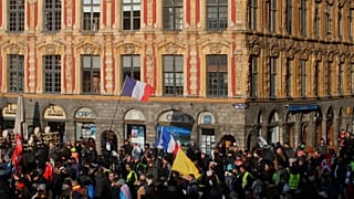 Demonstrationen in Frankreich gegen die Rentenreform