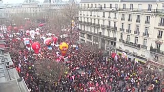Акция протеста против пенсионной реформы 