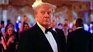 الرئيس الأمريكي السابق دونالد ترامب خلال احتفال في مار إيه لاغو، في بالم بيتش ، فلوريدا. 18 نوفمبر 2022